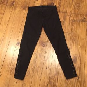 Black Moto Jeans